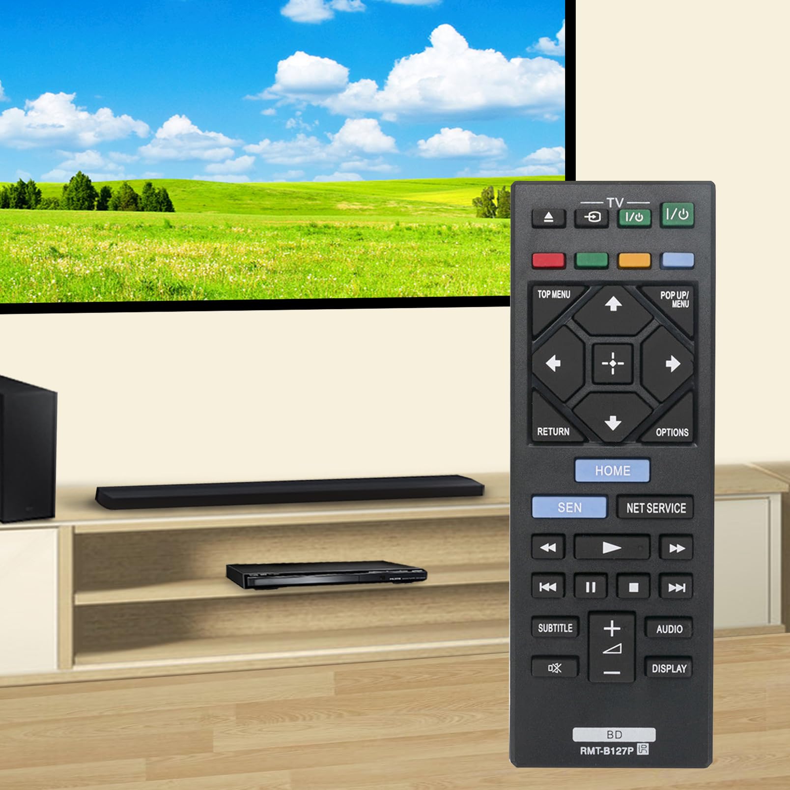 Amazon.com: RMT-B127P Replace Remote Control fit for Sony Blu-ray